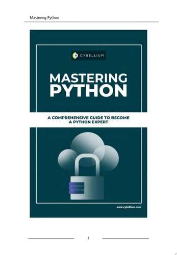 Mastering Python