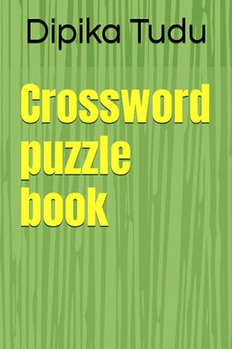 Crossword puzzle book