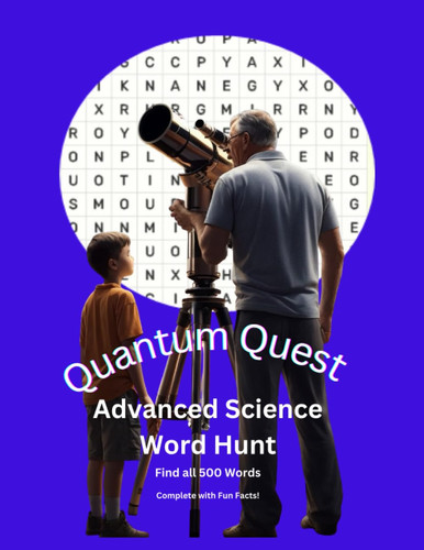 Quantum Quest Advanced Science Word Hunt