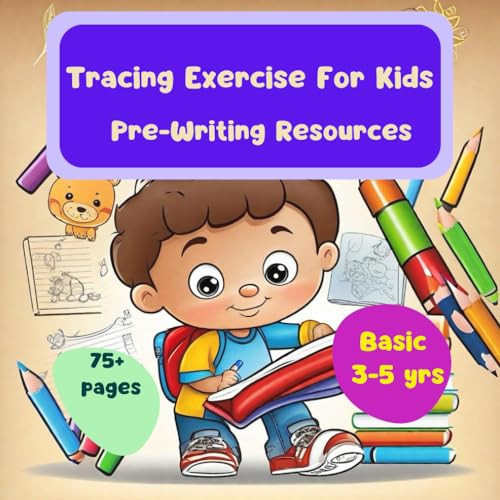 Tracing Exercise For Kids: Pre-Writing Resources
