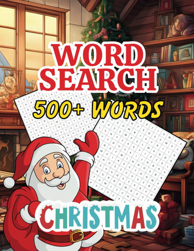 Christmas Word Search: 500+ Words Puzzle Book For Adults (US Edition)