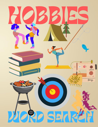 Hobbies Word Search: Hobbies-Themed Word Search Puzzle