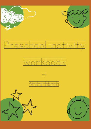 Preschool activity book