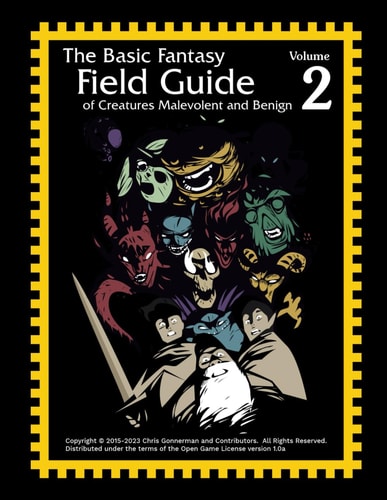 The Basic Fantasy Field Guide, Volume 2