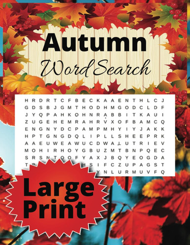Autumn Word Search