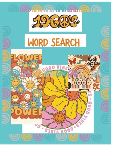 1960's Wordsearch
