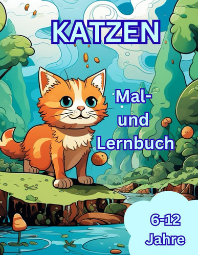 Katzen: Mal- und Lernbuch (German Edition)