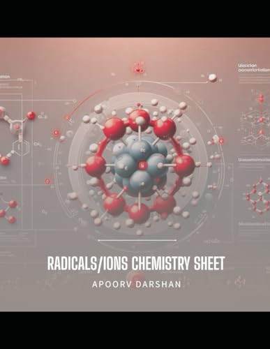 Radicals/ions Chemistry Sheet
