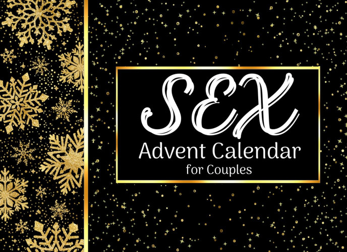 Sex Advent Calendar: 24 Days of Naughty Challenges for Couples | Christmas Adult Sex Games | Awesome Gift to Spice Up Relationship