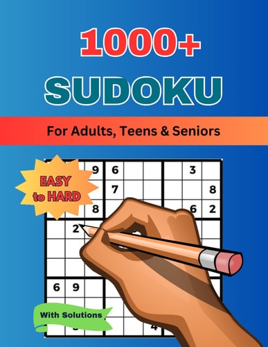 1000+ Sudoku Puzzles: A large edition with tons of Sudoku Puzzles. It provides long-term relaxation for both young and old.