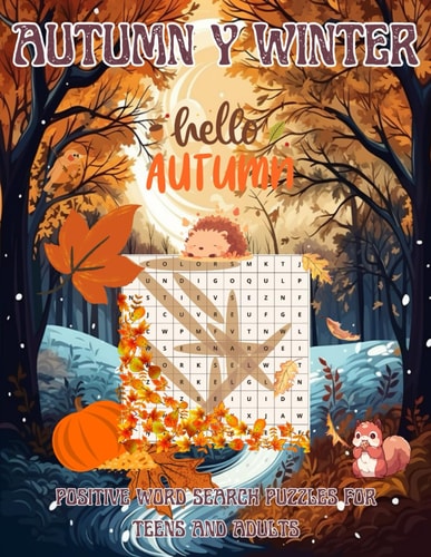 Autumn & Winter Inspirations: Positive Word Search Puzzles for Teens and Adults