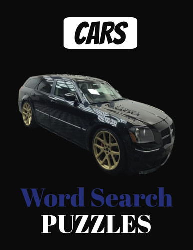 Cars Word Search Puzzles: Large Print Puzzle Book for Automobile Lovers!