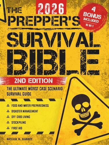 The Prepper’s Survival Bible: The Ultimate Worst-Case Scenario Survival Guide | Food & Water Preparedness, Stockpiling, Disaster Management, First Aid, Bushcraft & Off-Grid Living