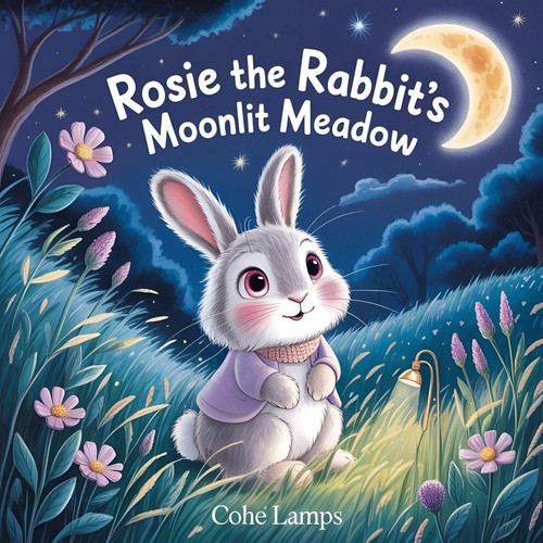 Rosie the Rabbit's Moonlit Meadow