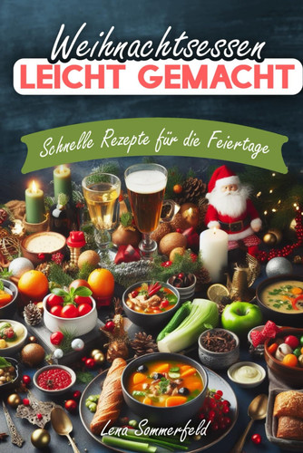 Weihnachtsessen leicht gemacht – Schnelle Rezepte für die Feiertage: Genießen Sie die festliche Saison mit diesem Weihnachten Rezepte Buch! (German Edition)