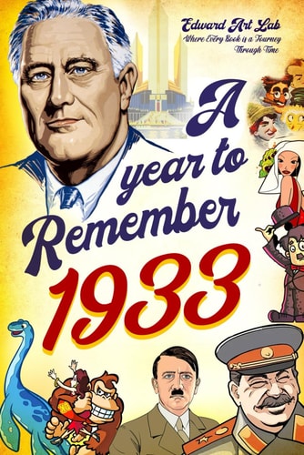 A Year to Remember 1933: The Surprise Gift For Those Born or Married in 1933, Explore Historical Events Through Nostalgic Photographs, Fun Facts, Time Traveling to 1933 and Flashback to 1933