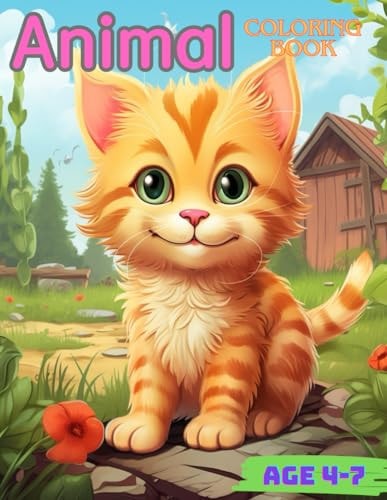 Animal coloring book for kids: Educational Fun for Little Explorers: Dive into the Animal Kingdom!