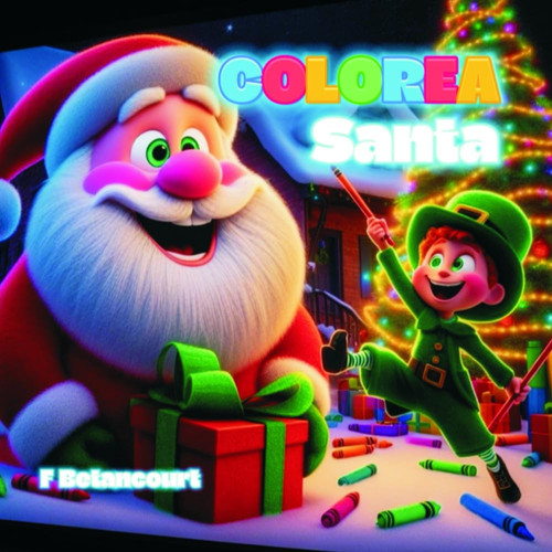 COLOREA SANTA (Spanish Edition)