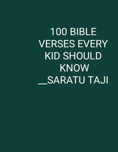 100 bible verses every kid should know