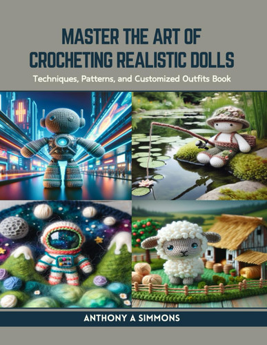 Master the Art of Crocheting Realistic Dolls: Techniques, Patterns, and Customized Outfits Book