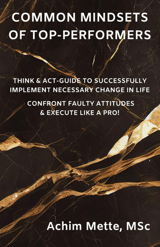 Common Mindsets of Top-Performers: Confront faulty Attitudes and execute like a Pro!