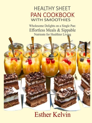 HEALTHY SHEET PAN COOKBOOK WITH SMOOTHIES: Wholesome Delights on a Single Pan: Effortless Meals & Sippable Nutrients for Healthier Living