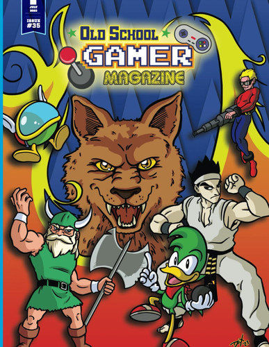 Old School Gamer Magazine - July 2023 - Issue #35: Nintendo and Sega Issue
