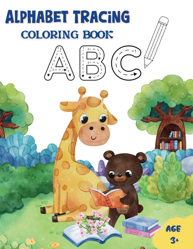 Alphabet Tracing and coloring book