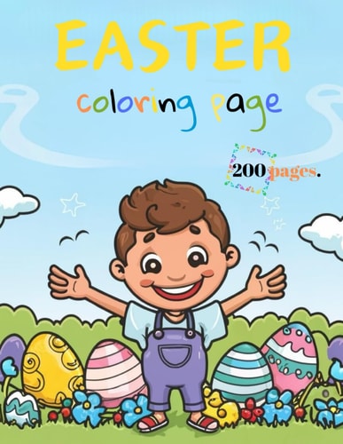 Easter coloring page: Easter Coloring Pages for Kids