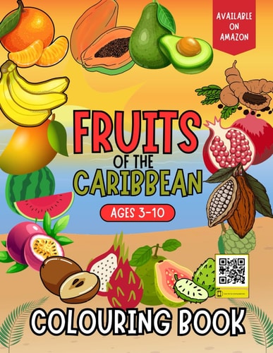 Fruits of the Caribbean: Colouring Book