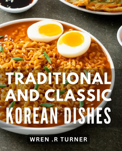 Traditional And Classic Korean Dishes: Discover the Timeless Delicacies of Korea: Authentic Recipes for Traditional and Mouthwatering Korean Cuisine