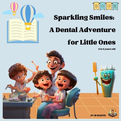 Sparkling Smiles: A Dental Adventure for Little Ones: is a dental book for kids that follows Sammy the Toothbrush and Dr. Denny the dentist. They will ... journey through the world of dental hygiene.
