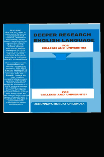 Deeper Research English Language for Colleges and Universities