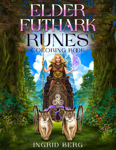 Elder Futhark Runes: Coloring Book