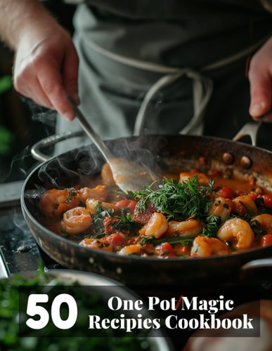 50 One Pot Magic Recipies Cookbook: With Just One Pan or Pot, Whip Up 50 Healthy Vegetarian, Non Vegetarian, Mediterranean, Delicious Dishes