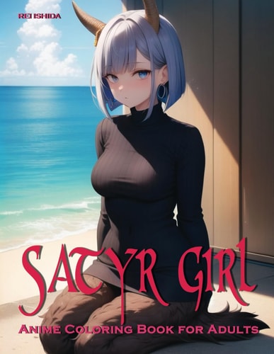 Satyr Girl: Anime Coloring Book for Adults (Anime Girl Archetypes)