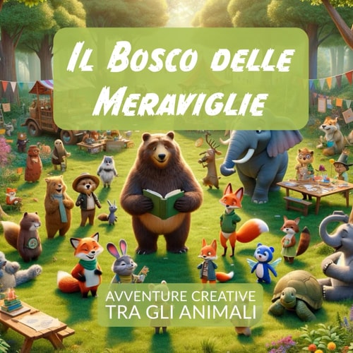 Il Bosco Delle Meraviglie: Avventure Creative tra gli Animali (Italian Edition)