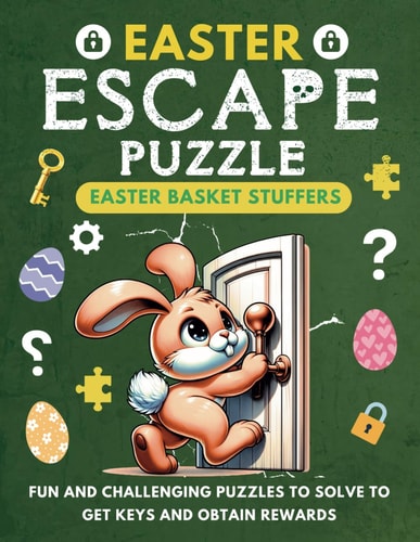 Easter Basket Stuffers: Easter Escape Puzzle: Fun and Challenging Puzzles to Solve and Obtain Rewards| Cute Easter Gifts for Boys and Girls
