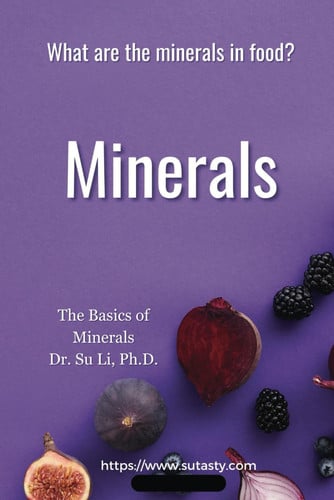 Minerals What are the Minerals in Food?