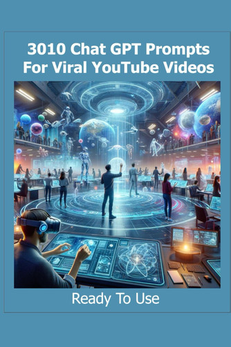 3010 Chat GPT Prompts for Viral YouTube Videos: A Futuristic Guide to AI-Driven Content Creation: Explore the Next Evolution of YouTube Content