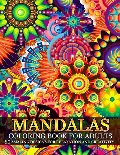 Mandala Coloring Book: Adult Coloring Book with Easy and Relieving Mandala Style Pattern For Stress Relief and Relaxation | Relaxing Coloring Book for ... Book (Bold & Easy Mandalas Coloring Book)