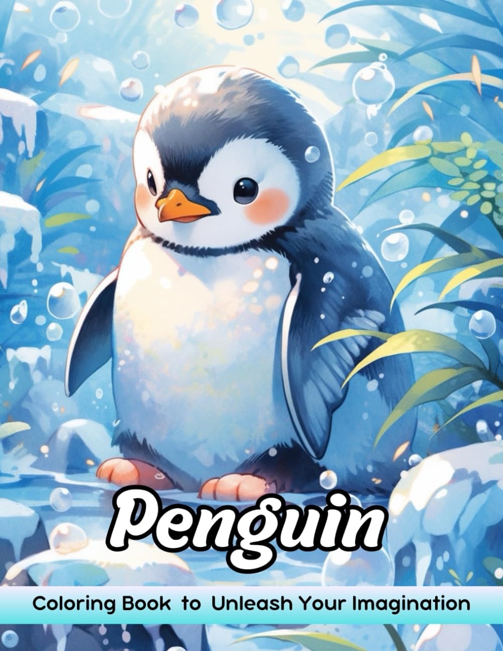 Penguin: Adult Coloring Book with Penguin for Stress Relief and Relaxation