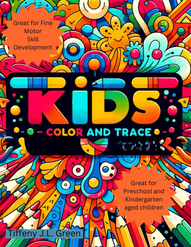 Kids Color and Trace Activity Book