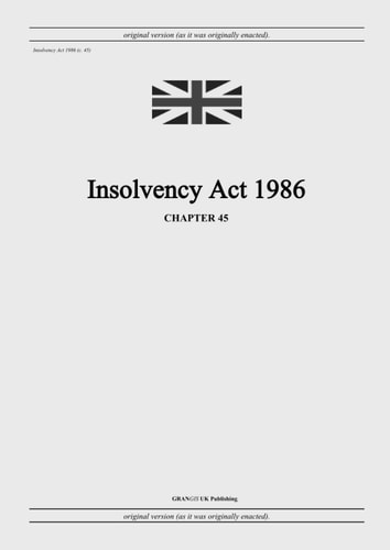 Insolvency Act 1986