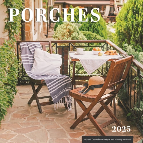 Porches 2025 Wall Calendar
