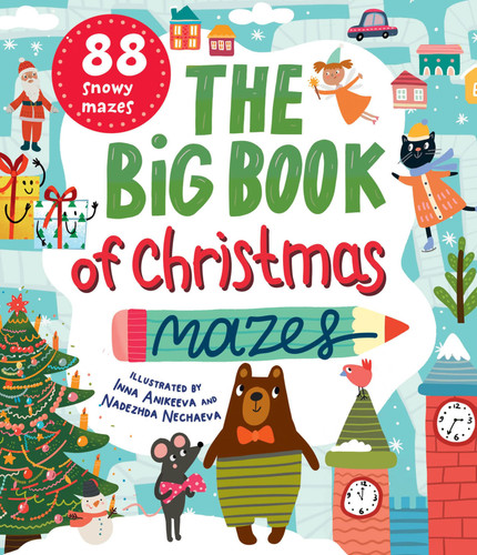 The Big Book of Christmas Mazes