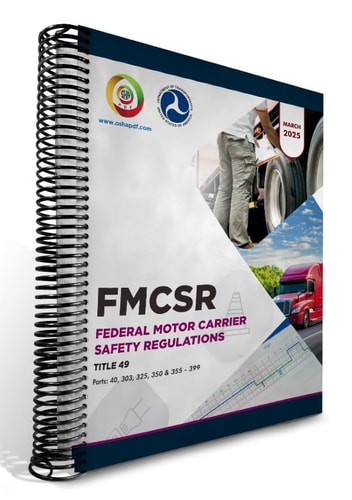 Federal Motor Carrier Safety Regulations FMCSR March 2025