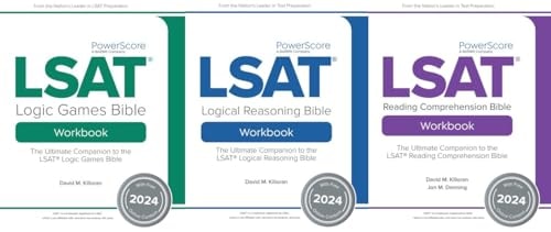 The PowerScore LSAT Workbook Trilogy 2024: LSAT Prep Practice Companion to the LSAT Bible Trilogy