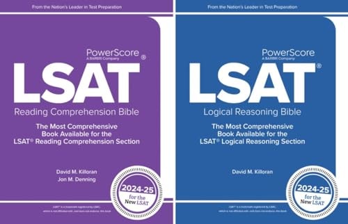 The PowerScore LSAT Bible Duology 2024-2025: Prep Strategies for Each Section of the New LSAT – Logical Reasoning and Reading Comprehension