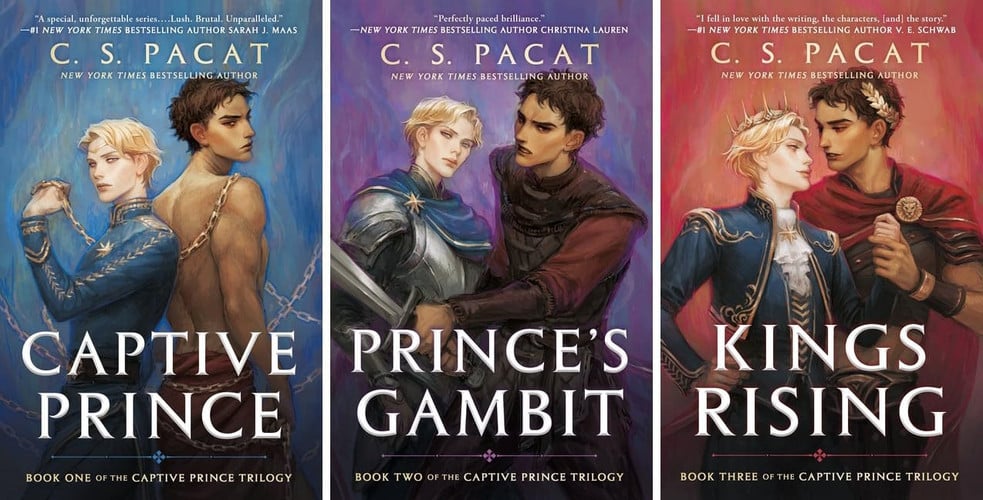 Captive Prince Trilogy 3 Books Set by C.S. Pacat – Captive Prince, Prince’s Gambit & Kings Rising